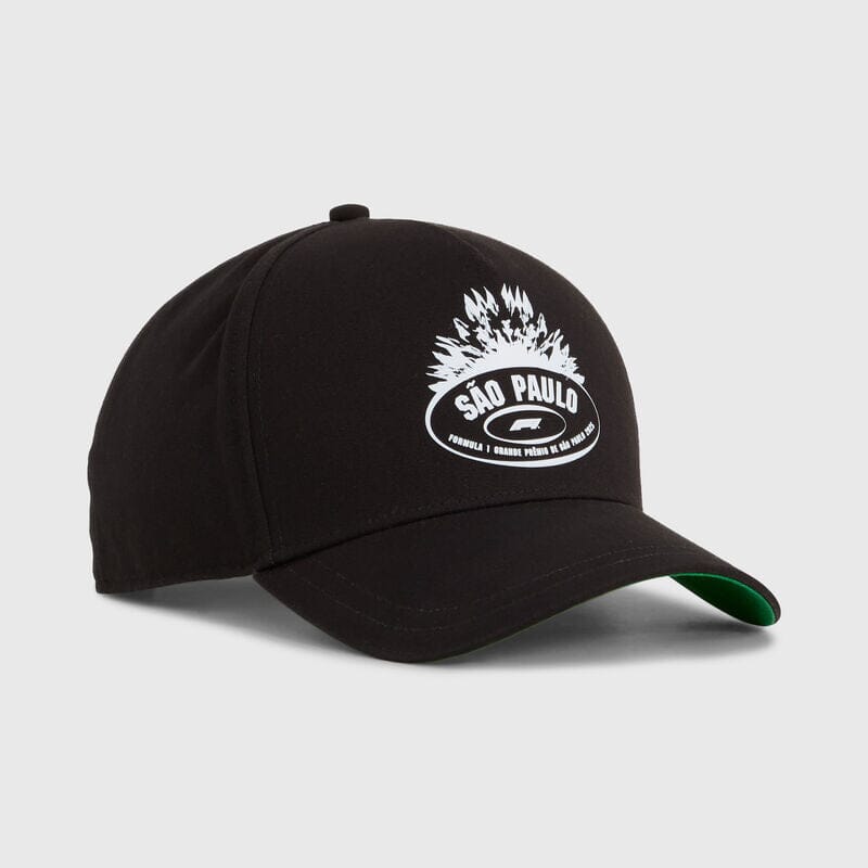 Formula 1 Tech Limited Edition Brazil GP Hat - Aqua/Black Hats Formula 1 Black