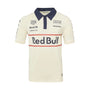 Red Bull Racing F1 Heritage Team Polo Shirt - Egret Polos Red Bull Racing