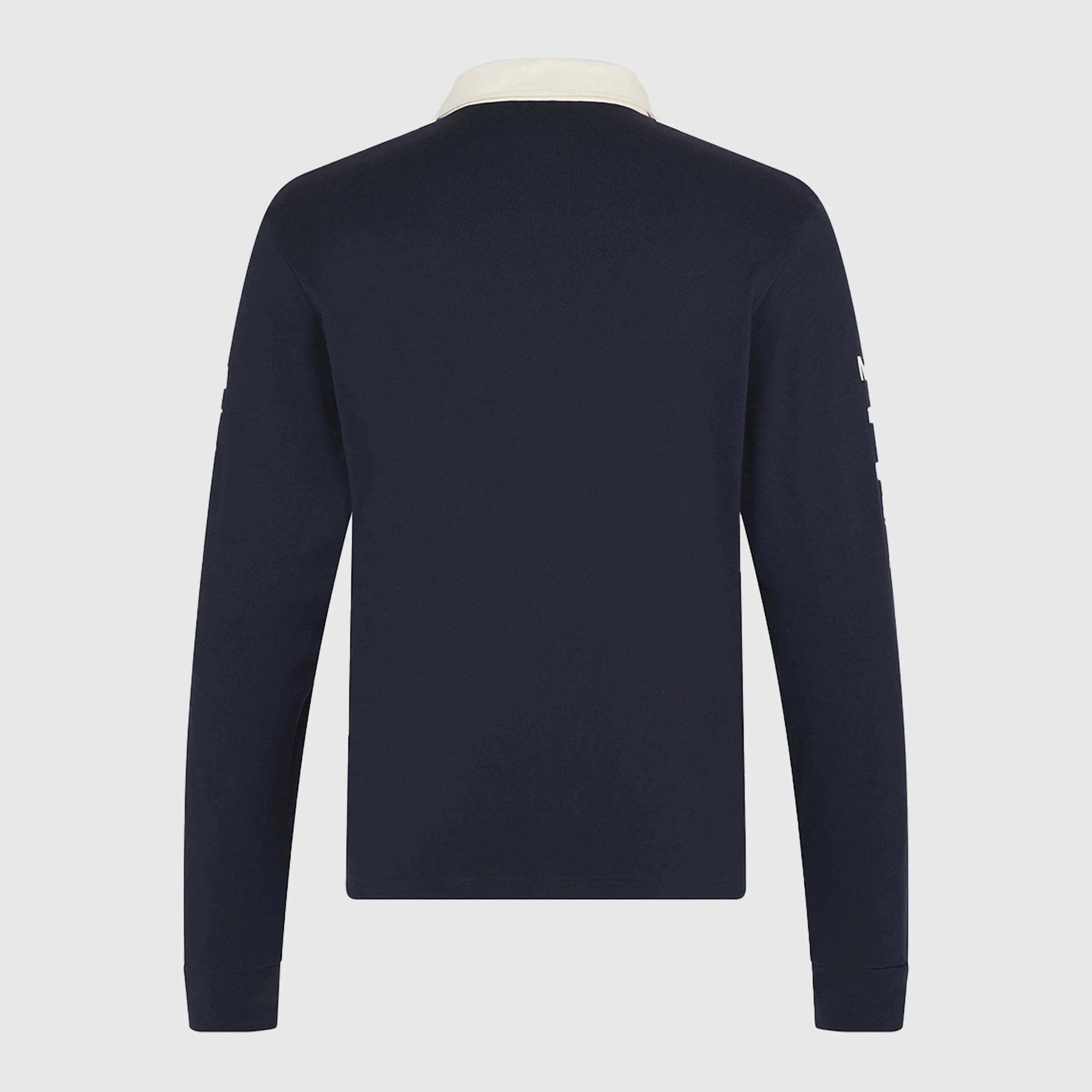 Red Bull Racing F1 Heritage Team Long Sleeve Polo Shirt - Navy Polos Red Bull Racing