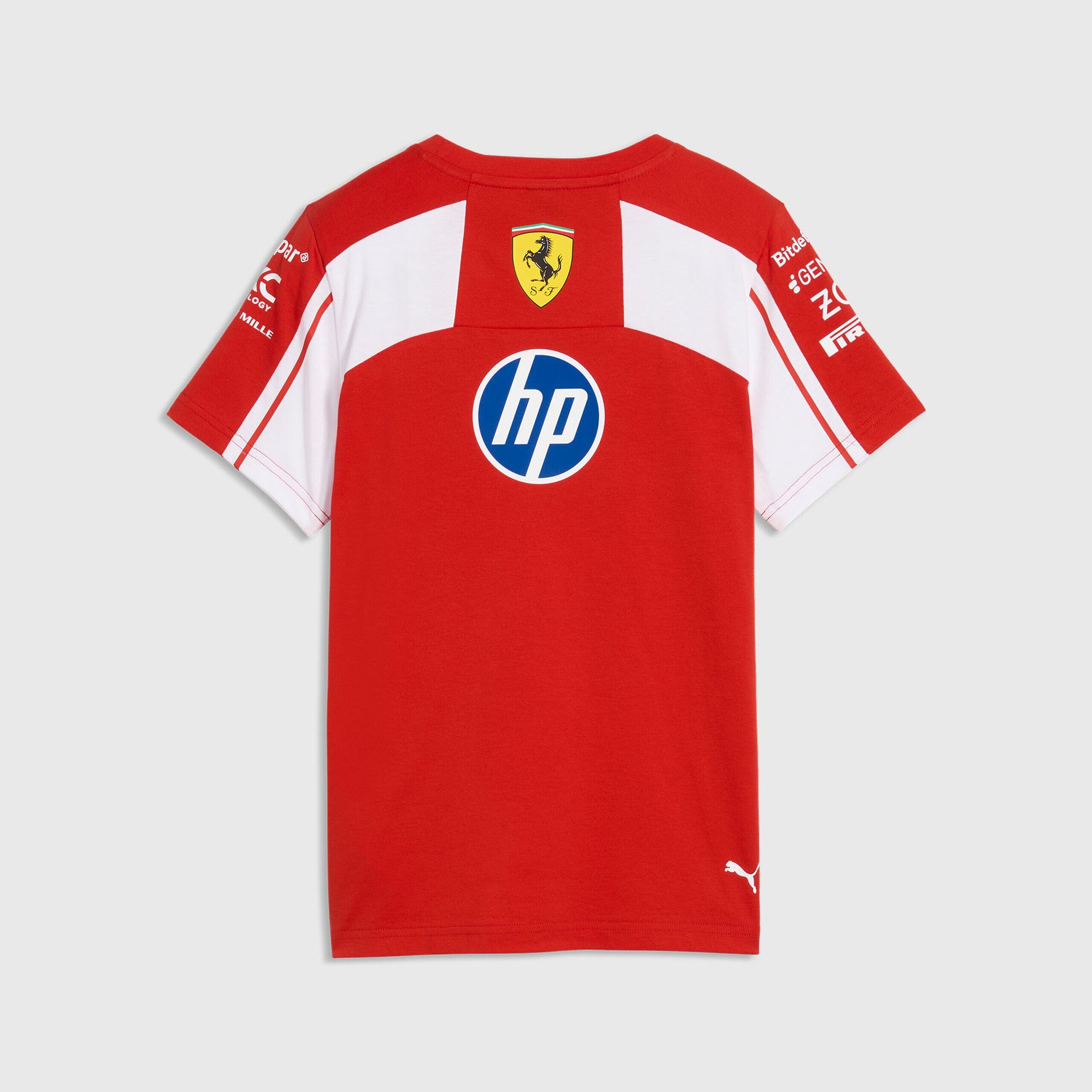 Scuderia Ferrari F1 2026 Kids Team T-Shirt - Youth Puma Red T-shirts Scuderia Ferrari
