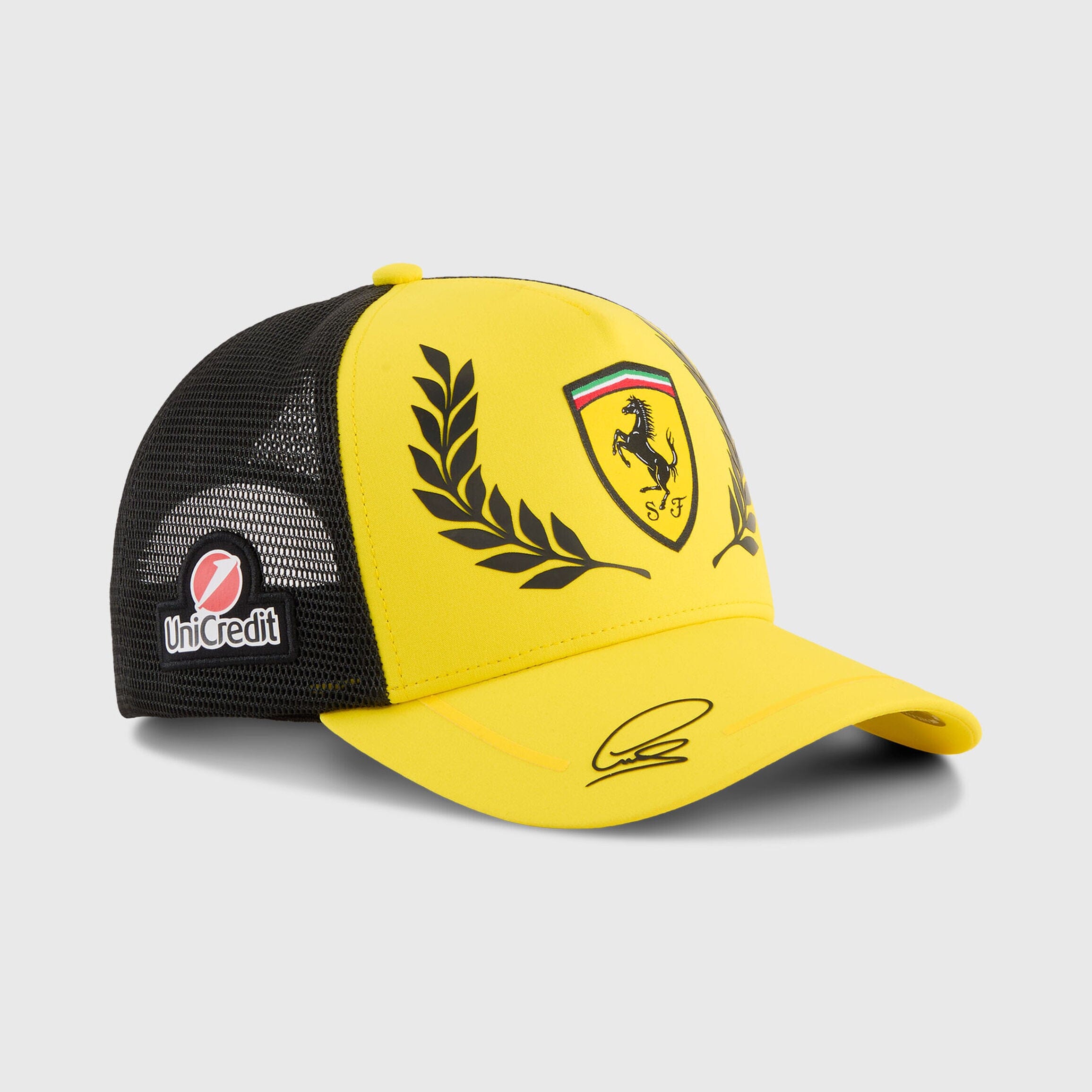 Scuderia Ferrari F1 2026 Lewis Hamilton Special Edition Silverstone GP Hat - Speed Yellow Hats Scuderia Ferrari