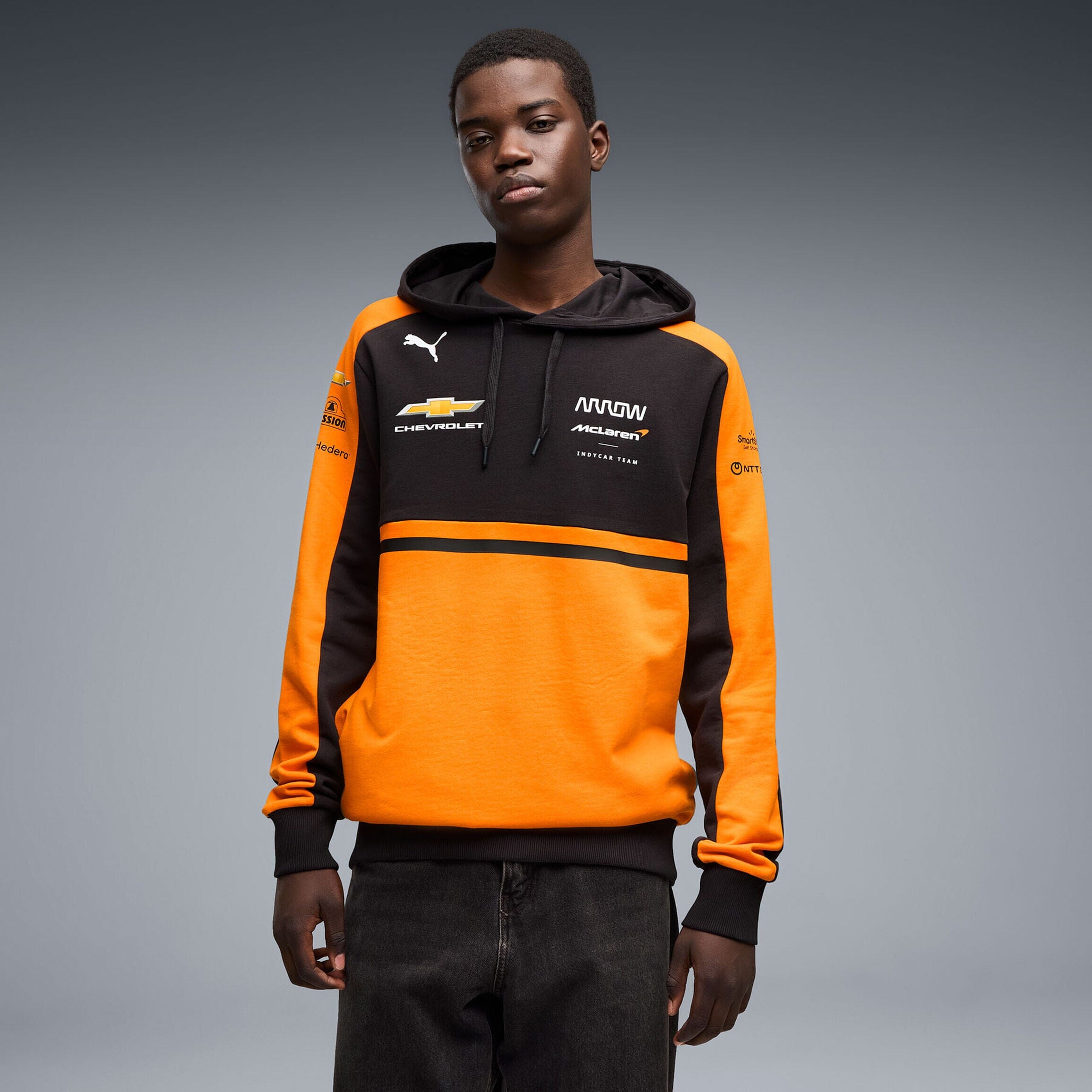 Arrow McLaren Indy Car 2026 Team Hoodie - Papaya Hoodies McLaren Indy