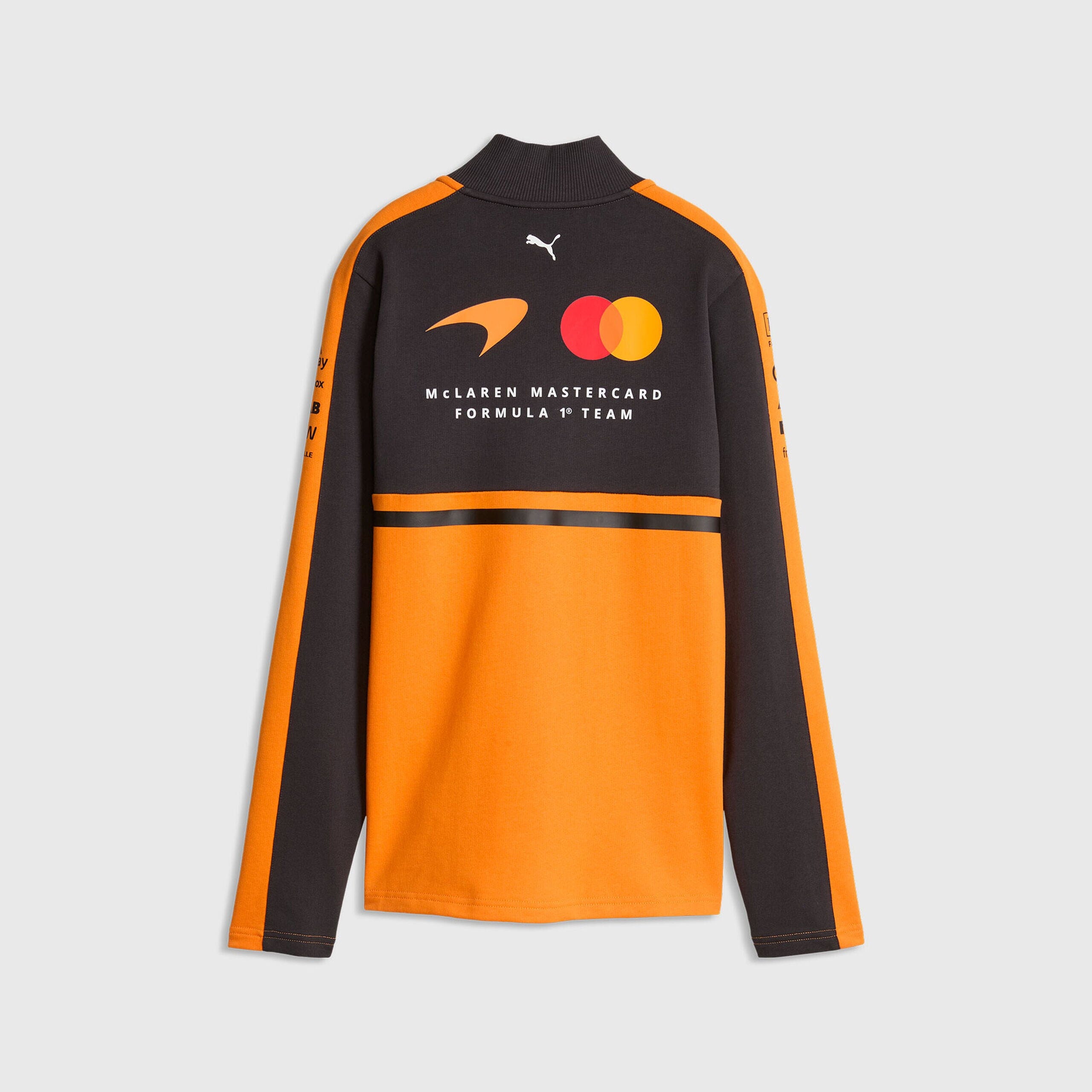 McLaren F1 2026 Women's Team 1/2 Zip Sweatshirt - Papaya Sweatshirt McLaren