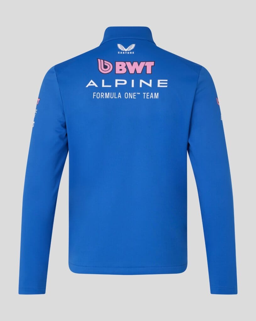 Alpine Racing F1 2026 Team Softshell Jacket - Lapis Blue Jackets Alpine