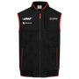 Haas Racing F1 2023 Men's Team Lightweight Vest - Black Vest Haas F1 Racing Team