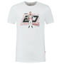 Haas Racing F1 Kevin Magnussen Graphic T-Shirt - White T-shirts Haas F1 Racing Team