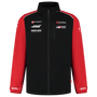 Haas Racing F1 2025 Team Rain Jacket - Black Jackets Haas F1 Racing Team