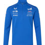 Alpine Racing F1 2026 Team 1/4 Zip Mid-Layer Sweatshirt - Lapis Blue Sweatshirt Alpine