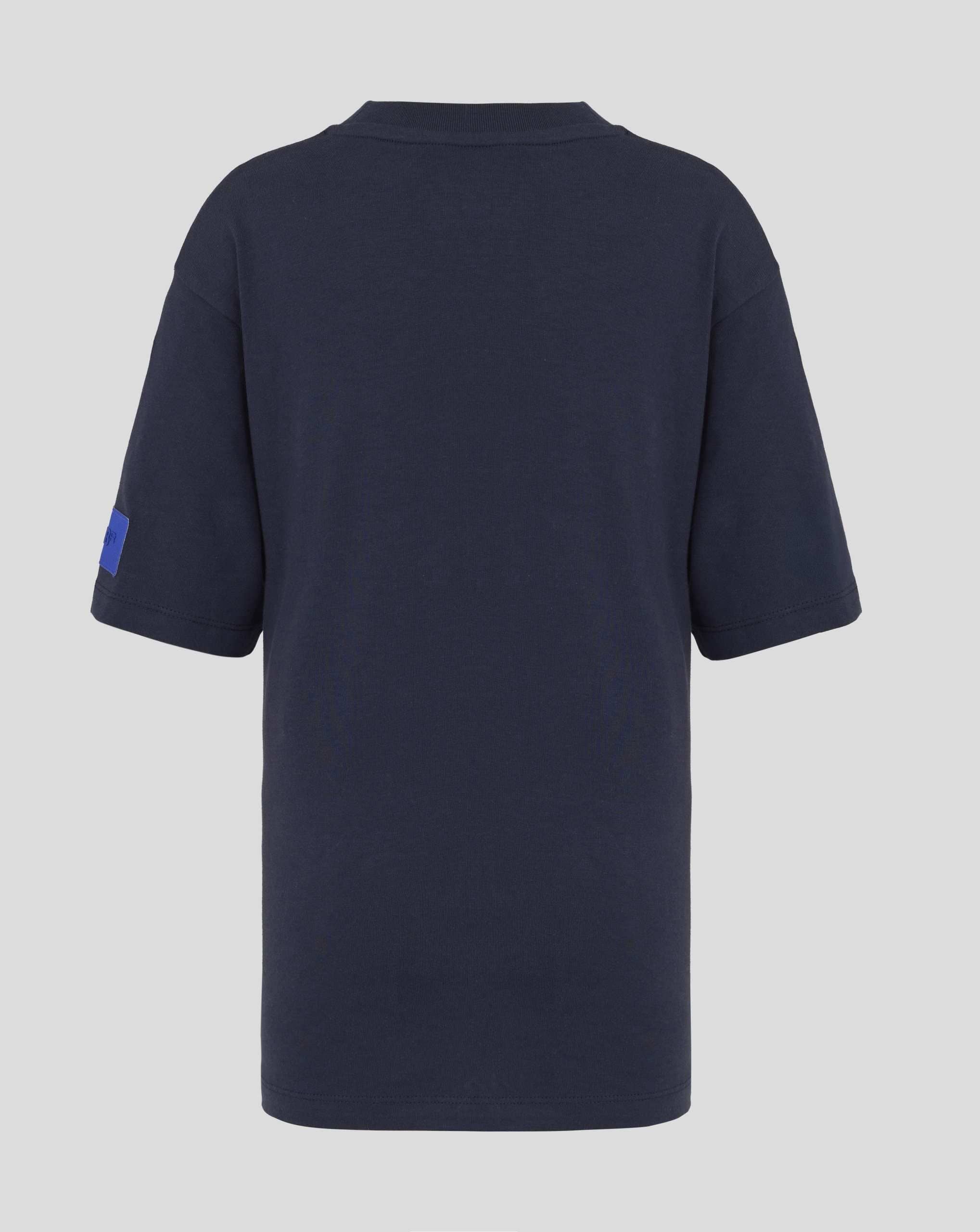 Red Bull Racing F1 Kids Relaxed Fit Large Front Logo T-shirt - Youth Navy T-shirts Red Bull Racing