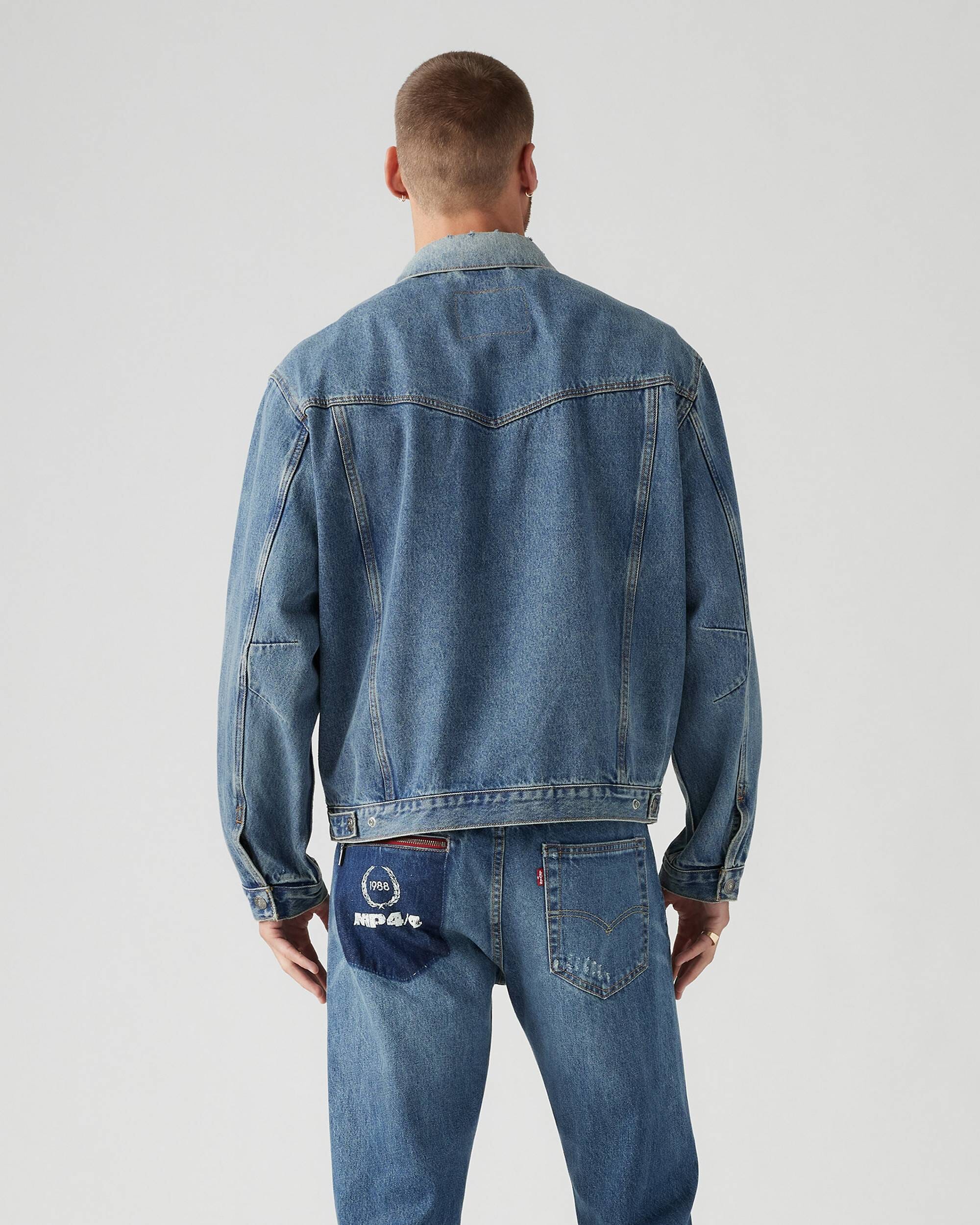 McLaren F1 x Levis Heritage Trucker Jacket - Medium Indigo Jackets McLaren