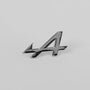 Alpine Racing F1 Team Pin Badge - Black Iris Pins Alpine