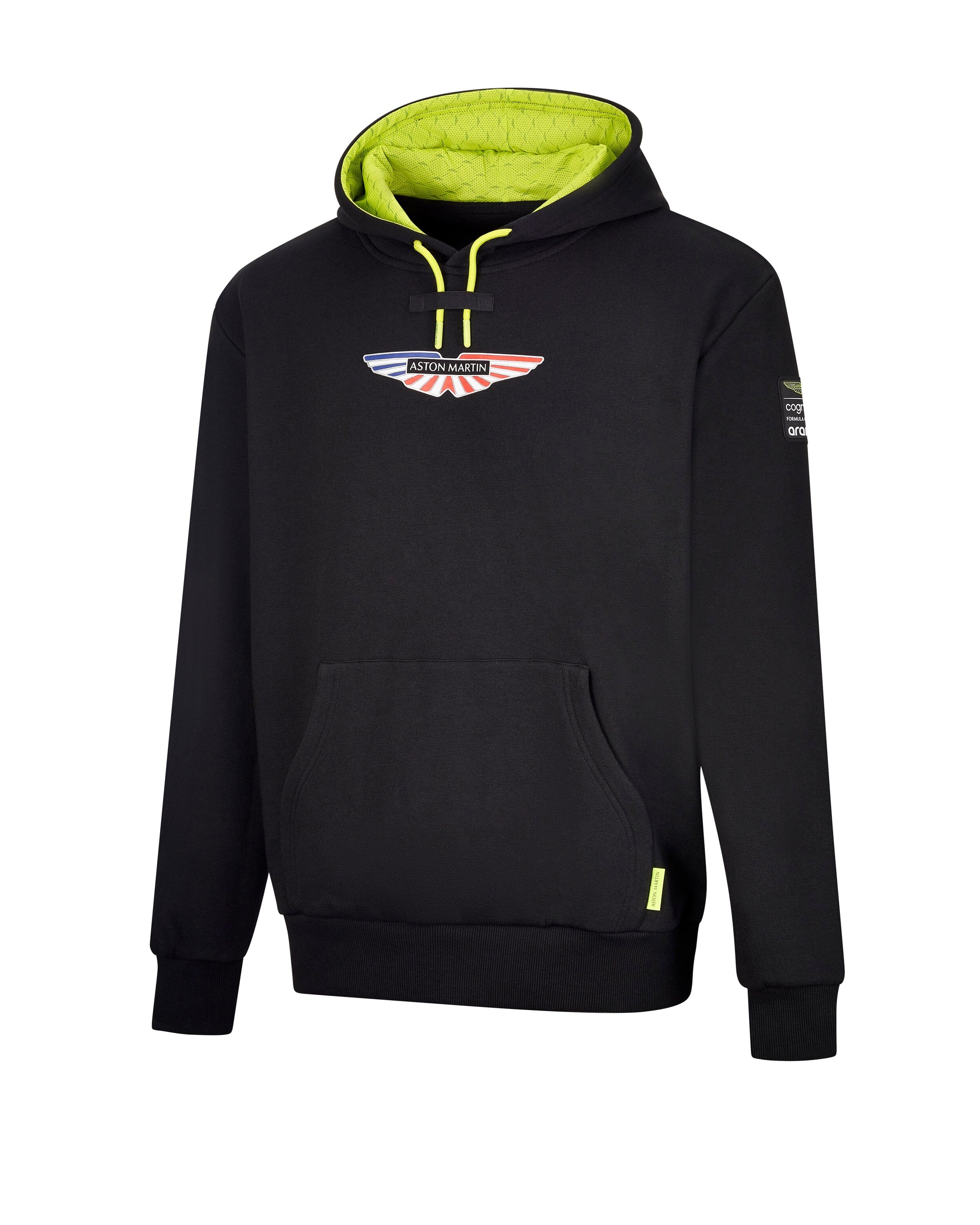 Aston Martin Cognizant F1 2023 USA GP Men's Hoodie- Black Hoodies Aston Martin F1