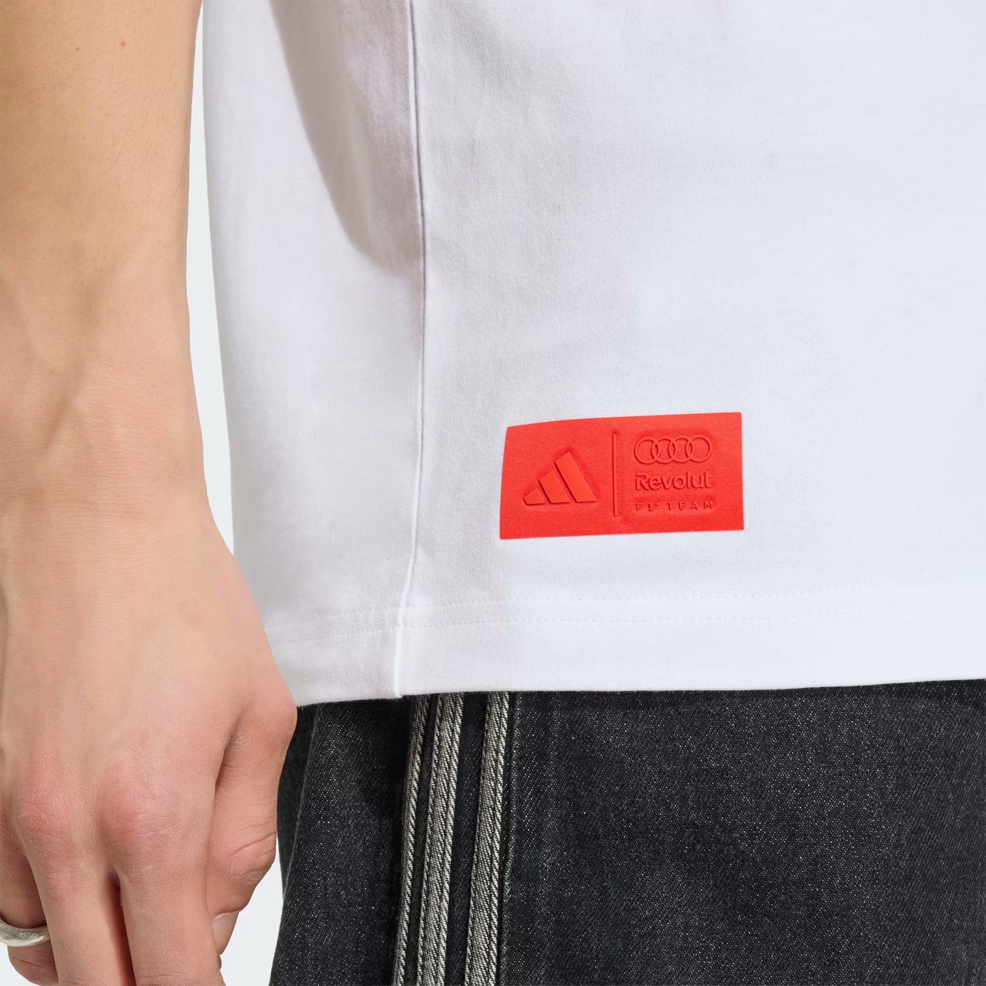 Audi Formula One Men's Elevated Graphic T-Shirt - White T-shirts Audi F1