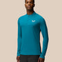 Castore Men's Mainline 1/4 Breathable Flow 1/4 Zip Tops - Dark Green Sweatshirt Castore Mainline