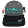 Nascar Hendrick Motorsport Chase Elliot #9 Unifirst Team Hat - Cool Grey Hats Hendrick Motorsport