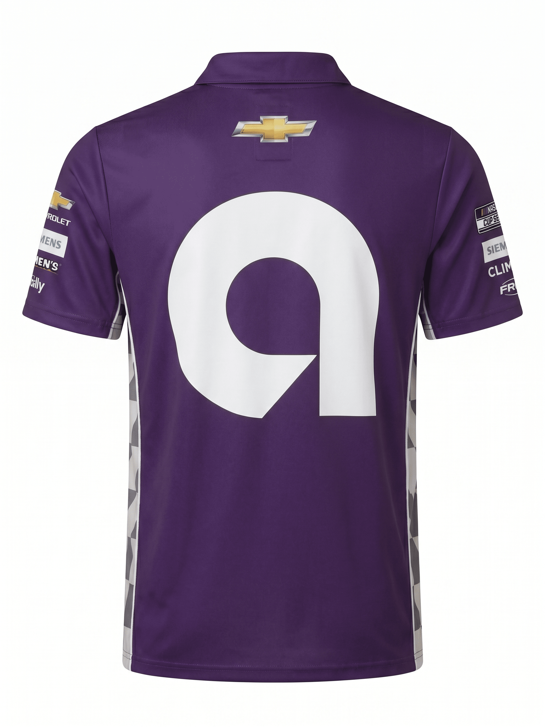 Nascar Hendrick Motorsport Ally Team Kit Polo Shirt - Purple Polos Hendrick Motorsport