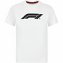 Formula 1 Tech Collection F1 Essential Logo T-Shirt - Black/White/Red/Seafoam T-shirts Formula 1 XS White