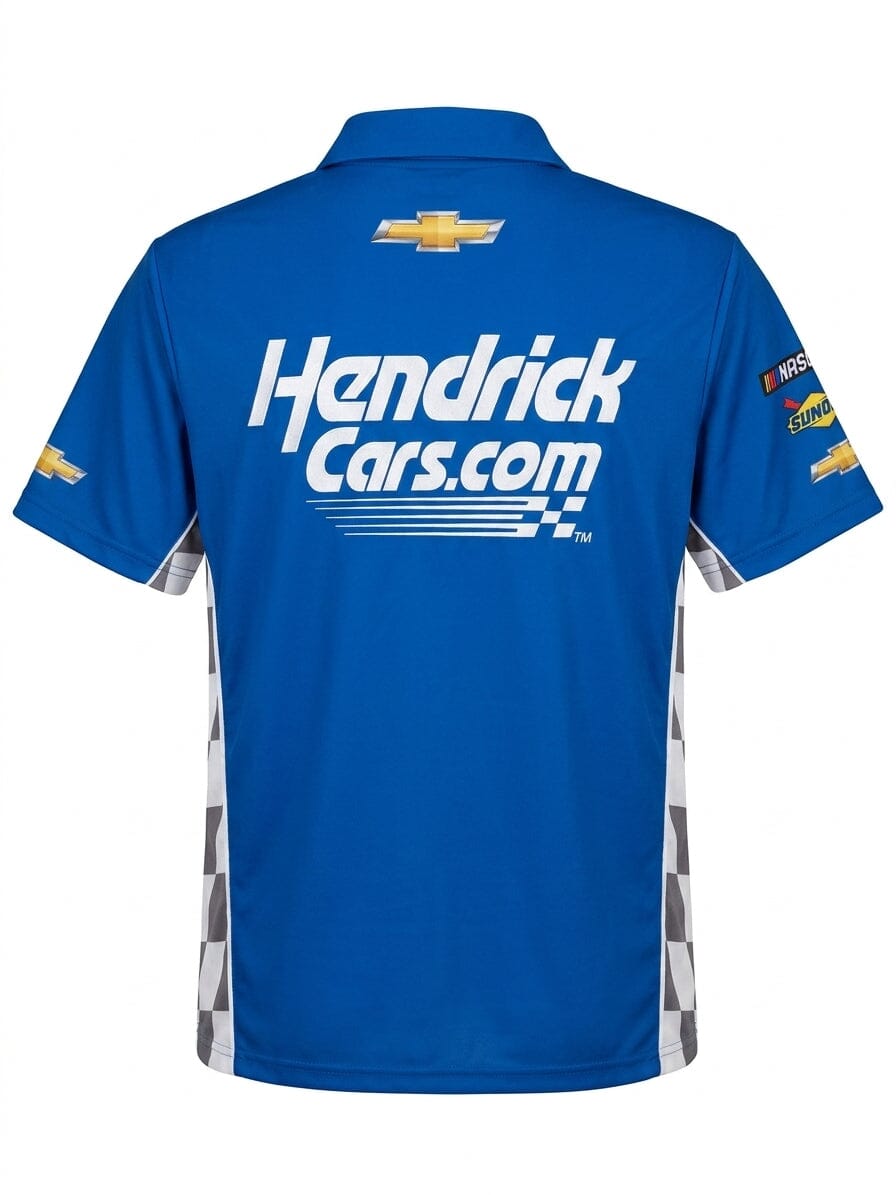 Nascar Hendrick Motorsport Xfinity Series Team Polo Shirt - Blue Polos Hendrick Motorsport