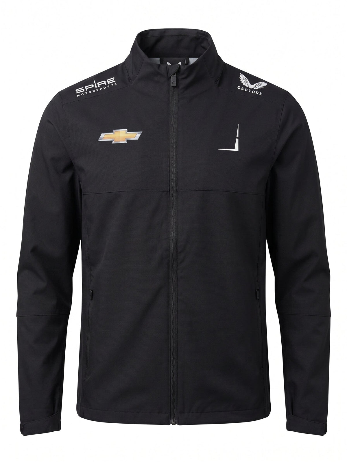 Nascar Team Rain Jacket - Cavier Black Jackets Nascar