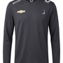 Nascar Spire Motorsport Men's Team Long Sleeve Performance T-Shirt - Caviar Black T-shirts Spire Motorsports