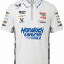 Nascar Hendrick Motorsport Kyle Larson Team Kit Polo Shirt - Brilliant White Polos Hendrick Motorsport