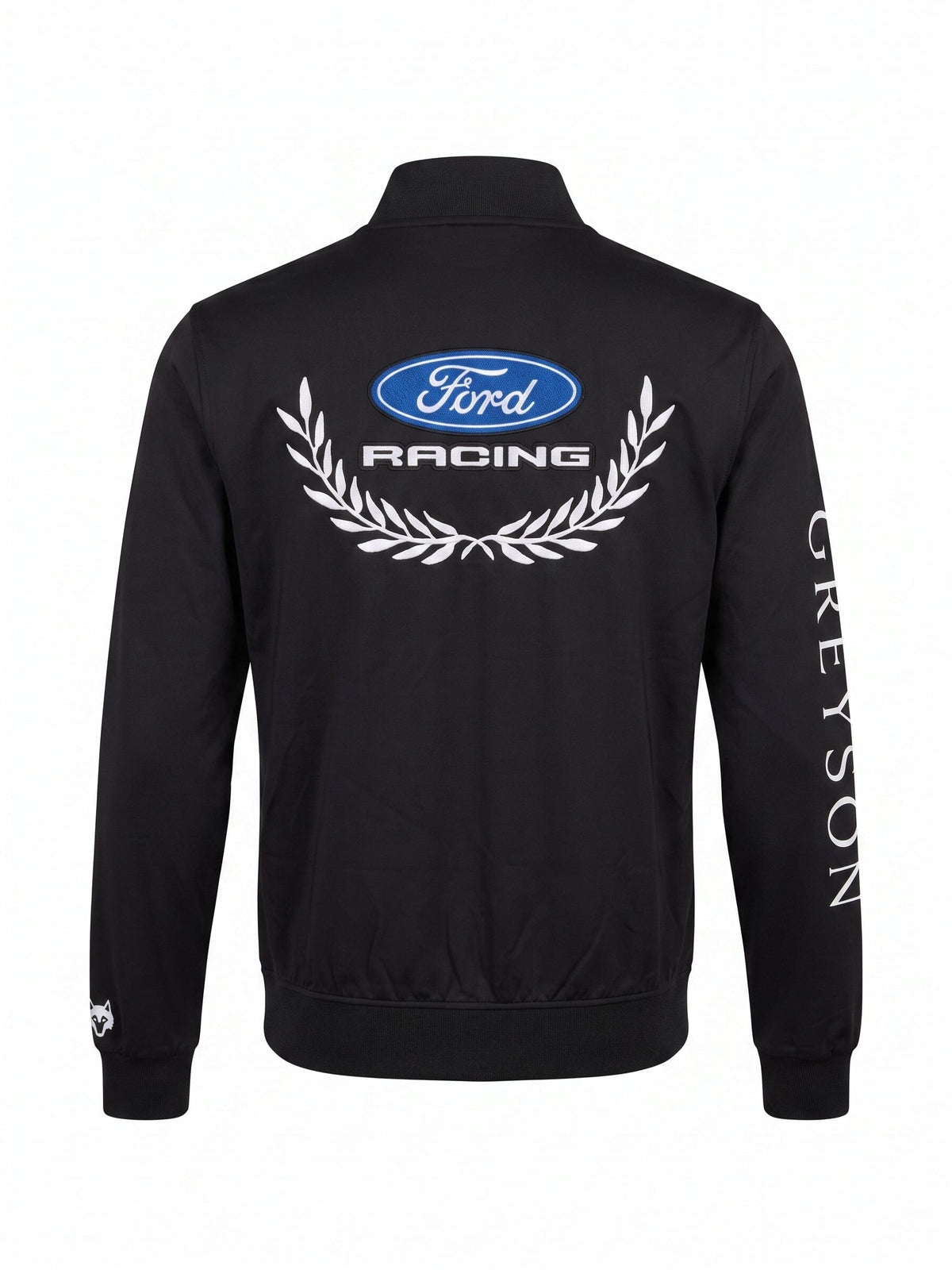 Ford Racing Le Mans x Greyson Men's Sequoia Bomber Jacket - Black Jackets Ford Racing Le Mans