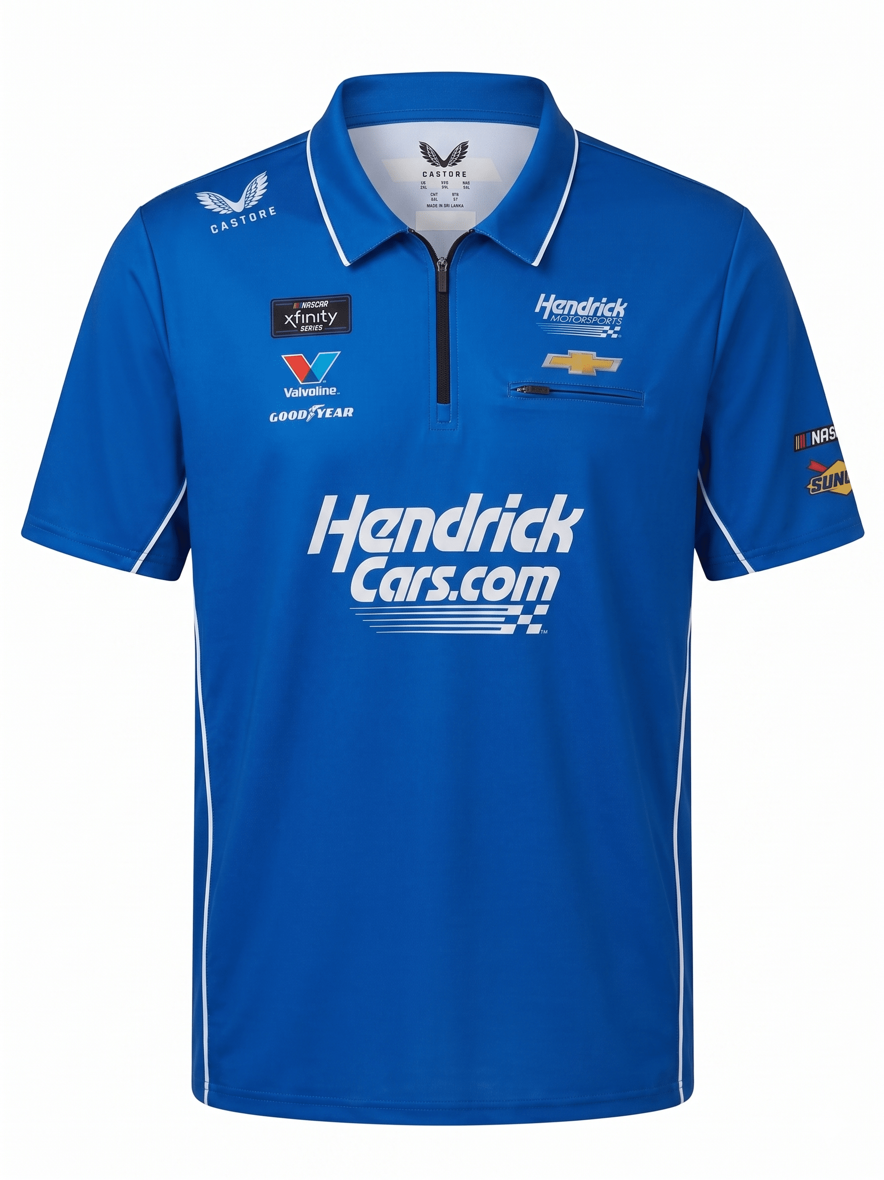 NASCAR Hendrick Motorsport Xfinity Series Team Polo Shirt - Multi Polos Hendrick Motorsport
