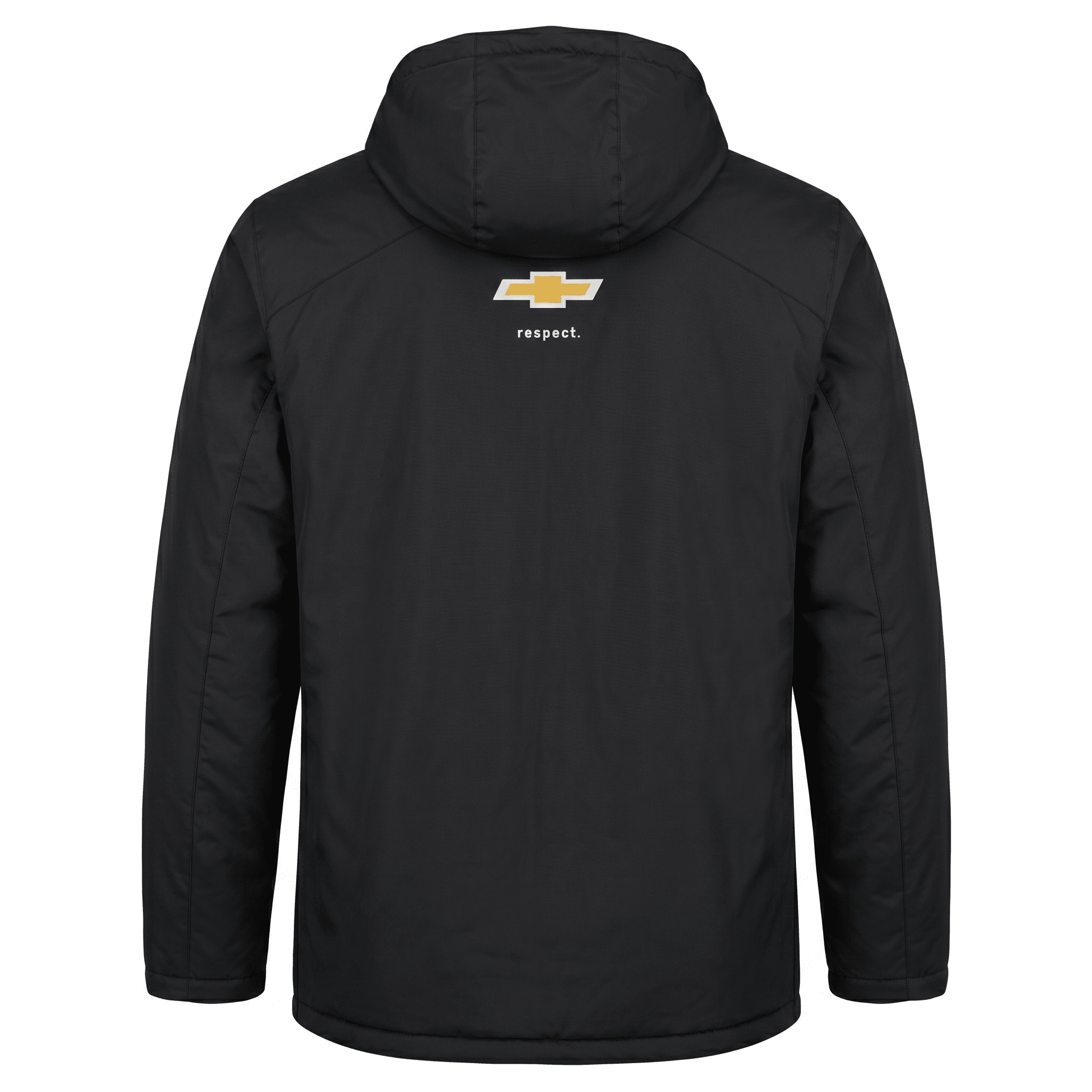 Nascar Spire Motorsport Men's Team Winter Jacket - Caviar Black Jackets Spire Motorsports