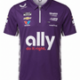Nascar Hendrick Motorsport Ally Team Kit Polo Shirt - Purple Polos Hendrick Motorsport