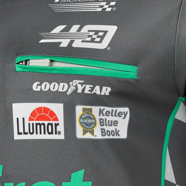 NASCAR Hendrick Motorsport Chase Elliot #9 Unifirst Polo Shirt - Grey Polos Hendrick Motorsport
