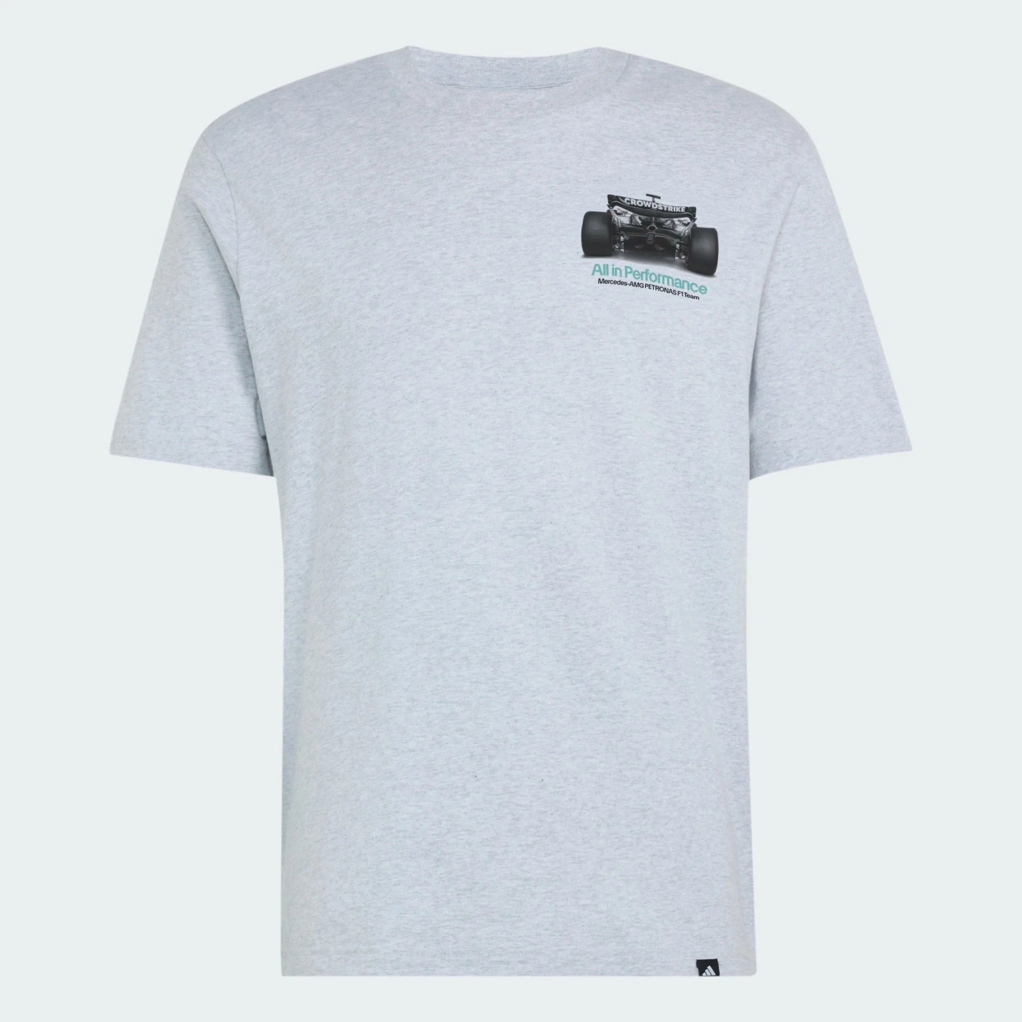 Mercedes - AMG Petronas Formula One Kids Car "All in Performance" T-Shirt - Youth Light Grey T-shirts Mercedes AMG Petronas