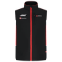 Haas Racing F1 2024 Men's Team Lightweight Vest - Black Jackets Haas F1 Racing Team