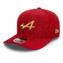 Alpine Racing F1 2024 New Era 9Fifty Special Edition China GP Team Hat - Red Hats Alpine