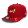 Alpine Racing F1 2024 New Era 9Fifty Special Edition Pierre Gasly China GP Team Hat - Red Hats Alpine