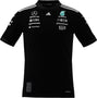 Mercedes - AMG Petronas Formula One 2025 Men's Team Driver Jersey - Black/White T-shirts Mercedes AMG Petronas XS Black