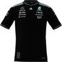 Mercedes - AMG Petronas Formula One 2025 Men's Team Driver Authentic Jersey - White/Black T-shirts Mercedes AMG Petronas XS Black