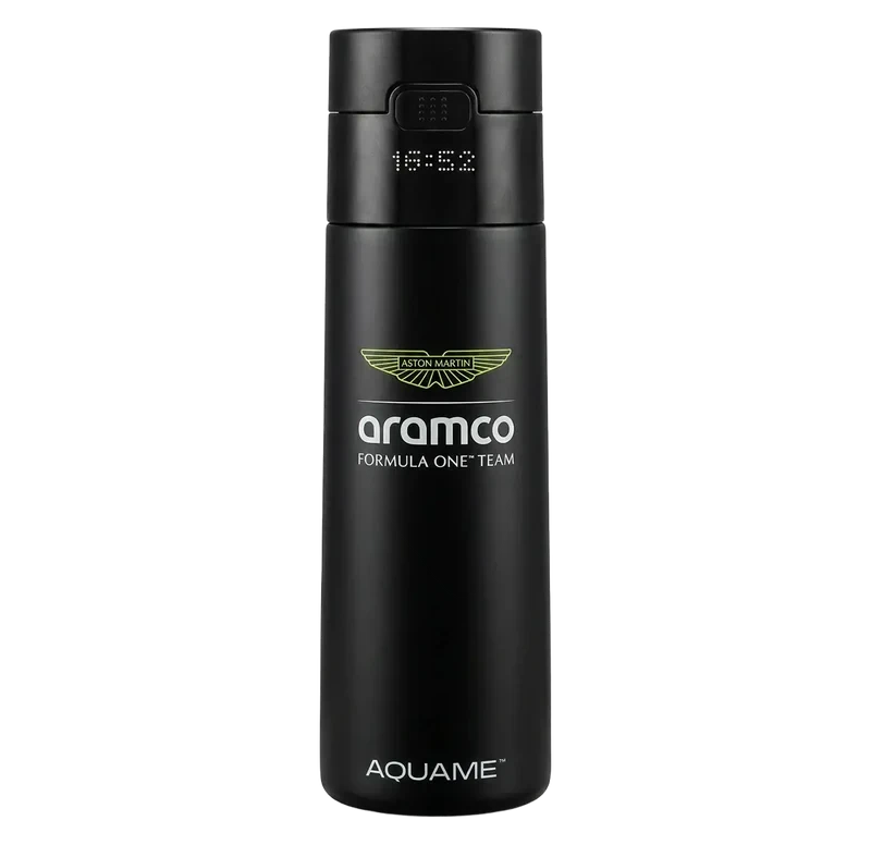 Aston Martin F1 x Aquame Team Smart Water Bottle - Green/Black Drinkware Aston Martin F1