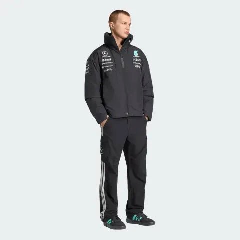 Mercedes - AMG Petronas Formula One 2026 Men's Team Jacket - Black Jackets Mercedes AMG Petronas