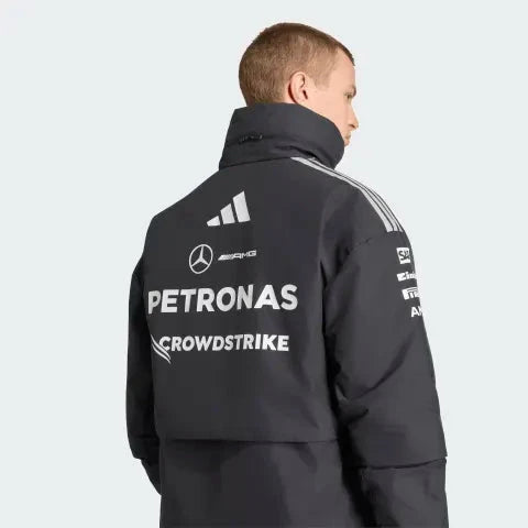 Mercedes - AMG Petronas Formula One 2026 Men's Team Jacket - Black Jackets Mercedes AMG Petronas