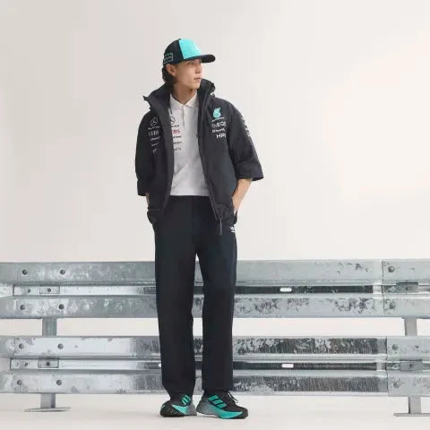 Mercedes - AMG Petronas Formula One 2026 Men's Team Jacket - Black Jackets Mercedes AMG Petronas
