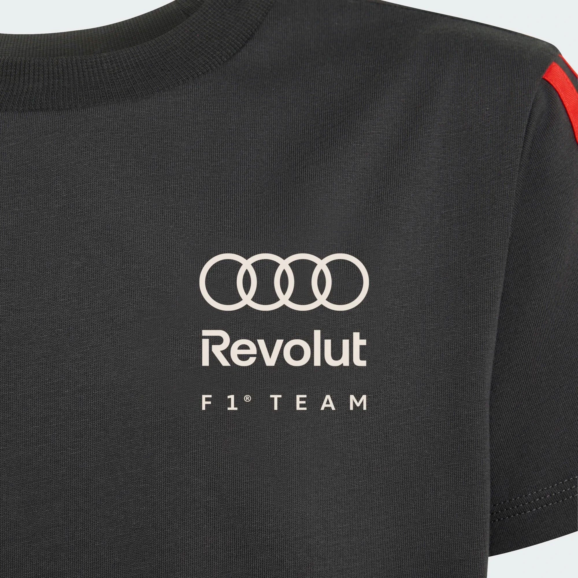 Audi Formula One Kids DNA T-Shirt - Youth Black T-shirts Audi F1