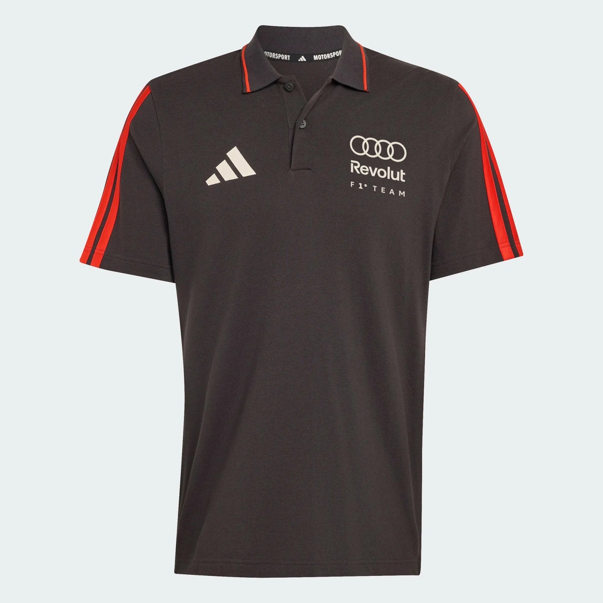 Audi Formula One Men's Team DNA Polo Shirt - Gray Polos Audi F1