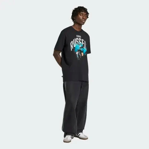 Mercedes - AMG Petronas Formula One George Russell Men's Graphic T-Shirt - Black T-shirts Mercedes AMG Petronas