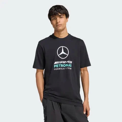 Mercedes - AMG Petronas Formula One Men's DNA Graphic T-Shirt - Black/White T-shirts Mercedes AMG Petronas