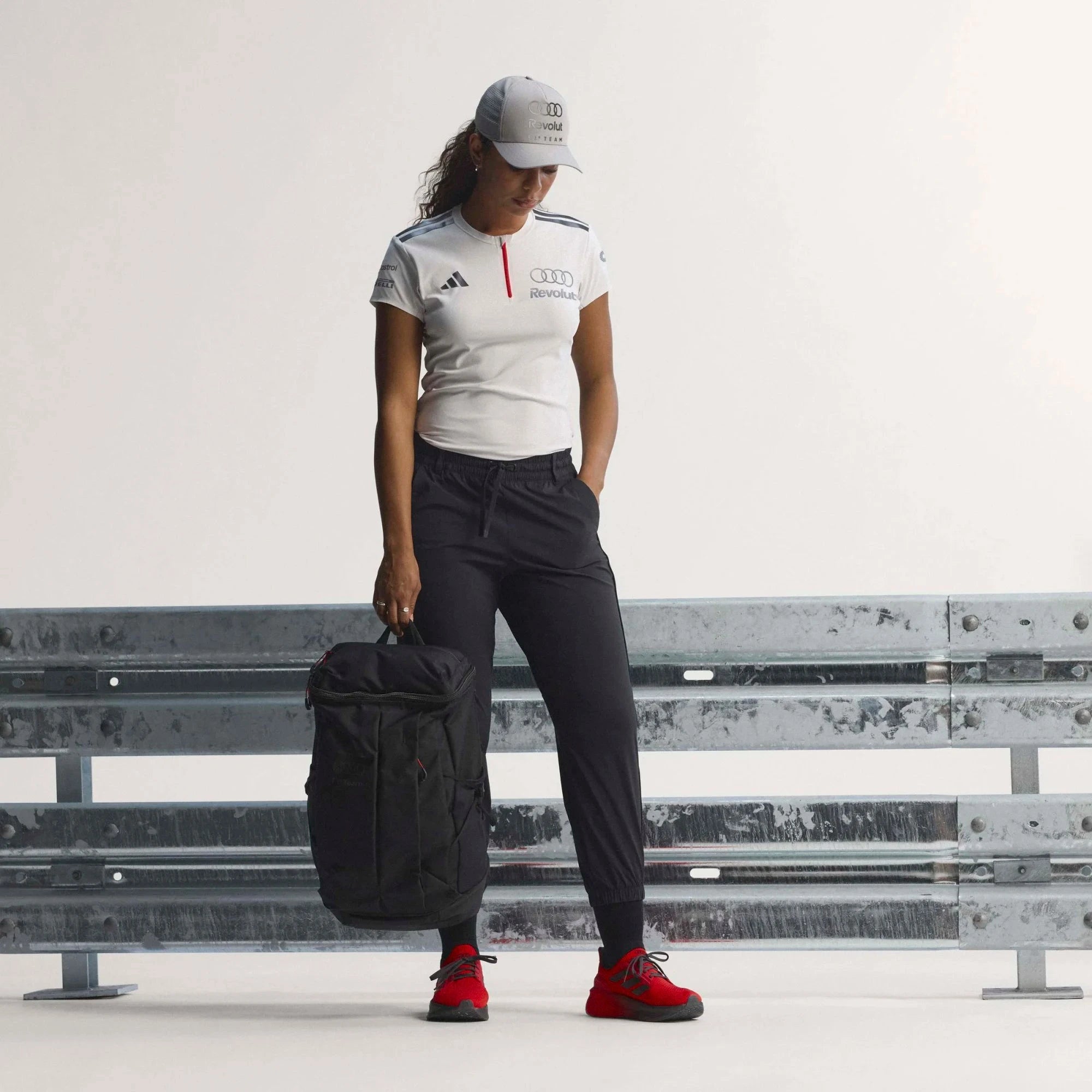 Audi Formula One Women's 2026 Team Engineers Polo Shirt - White Polos Audi F1