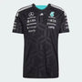 Mercedes - AMG Petronas Formula One 2026 Men's Team Jersey T-Shirt - White/Black T-shirts Mercedes AMG Petronas XS Black