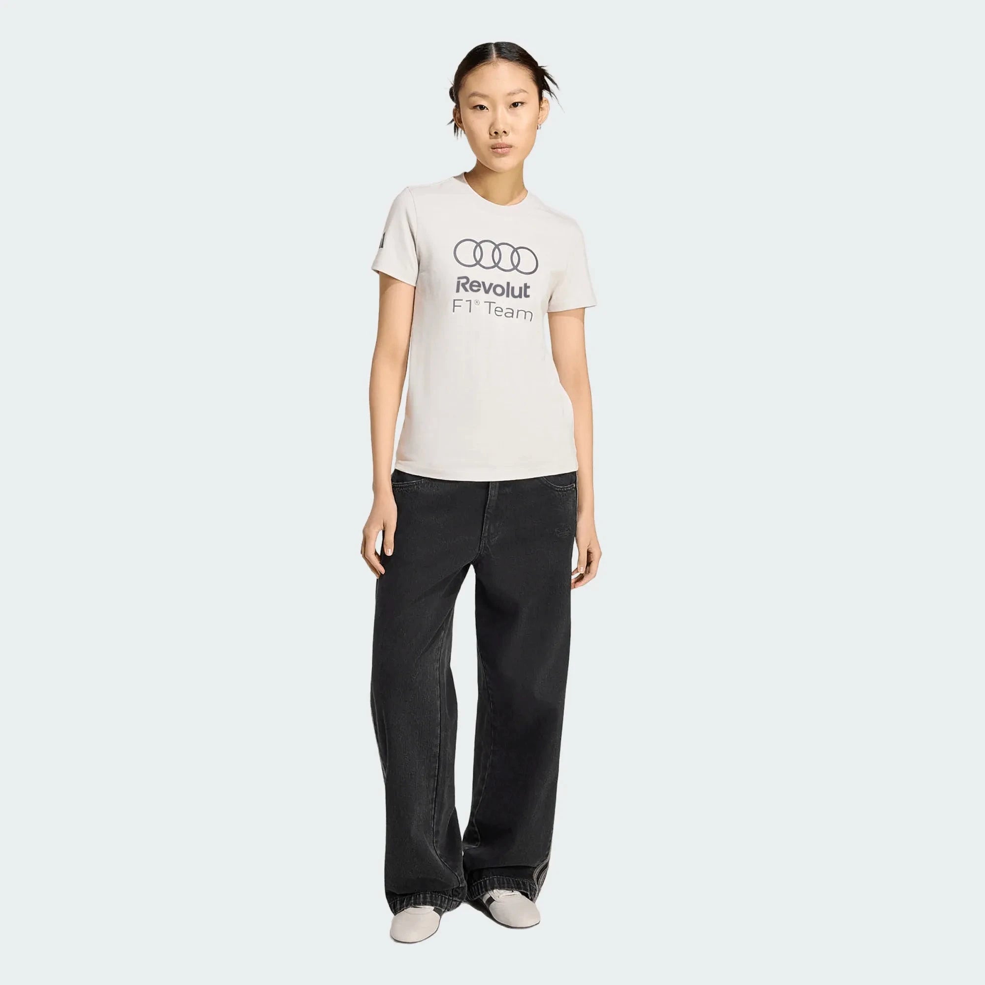 Audi Formula One Women's DNA Graphic T-Shirt - White T-shirts Audi F1