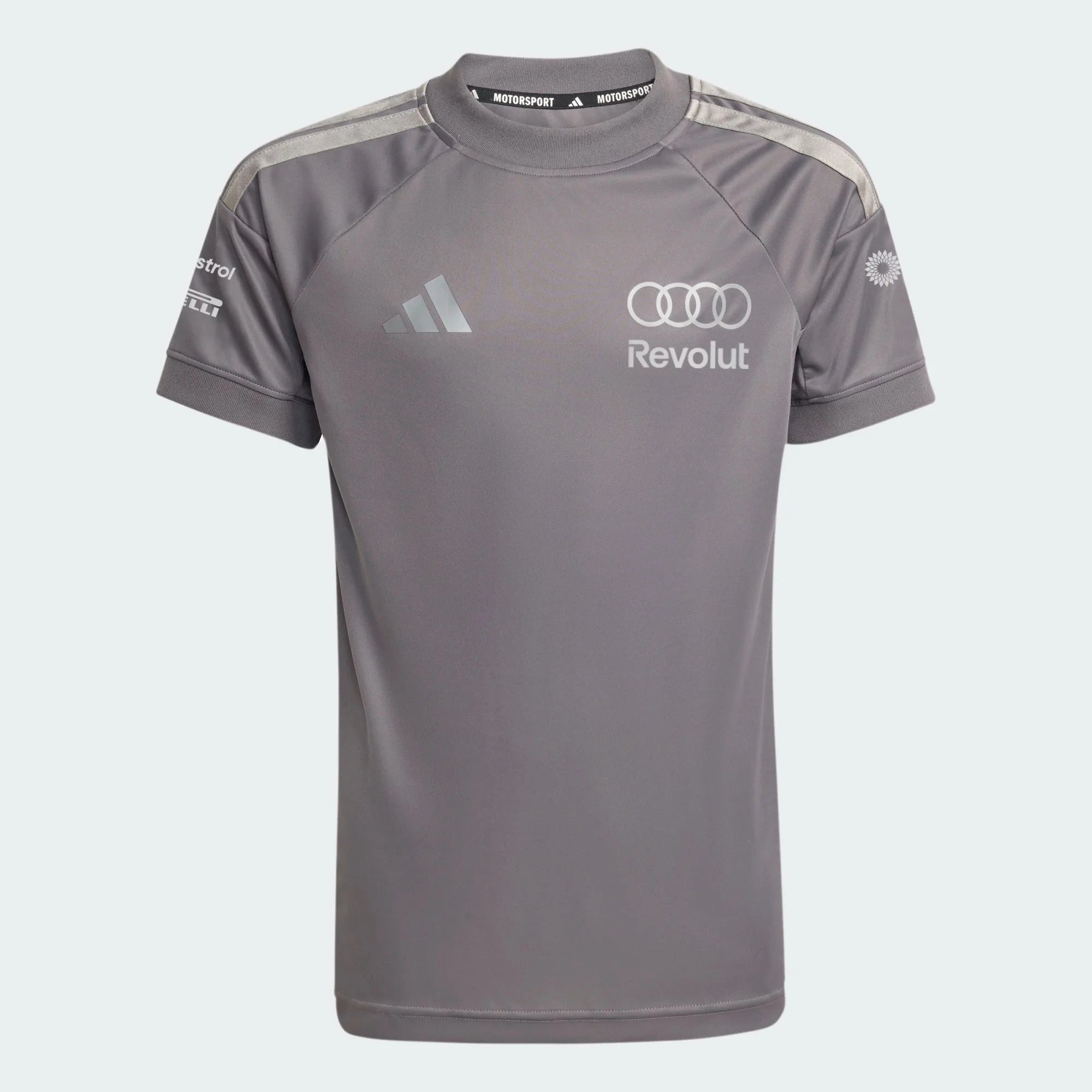 Audi Formula One 2026 Kids Team Driver T-Shirt - Youth Gray T-shirts Audi F1