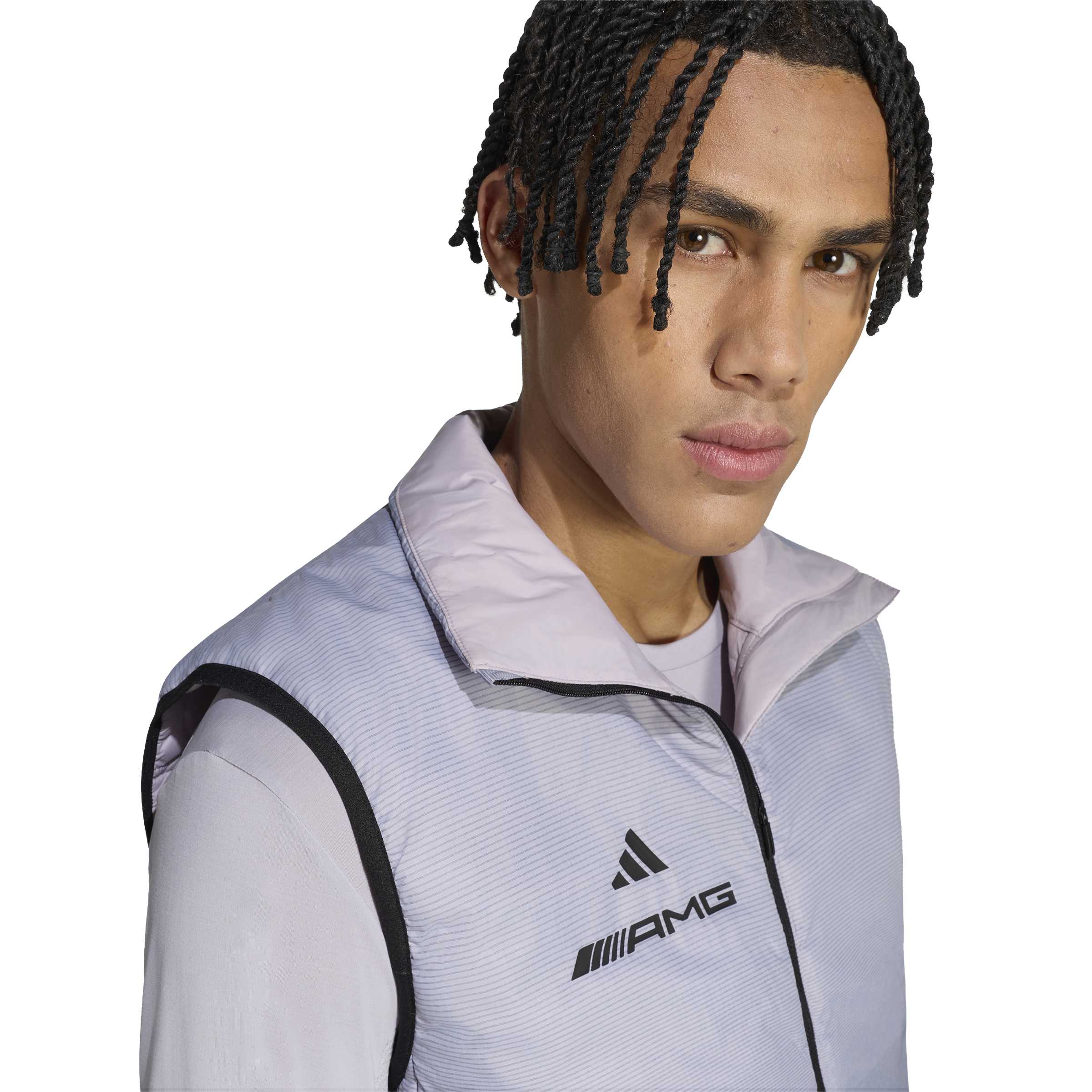 Mercedes - AMG Petronas F1 Men's "AMG" Vest - Gray Vest Mercedes AMG Petronas