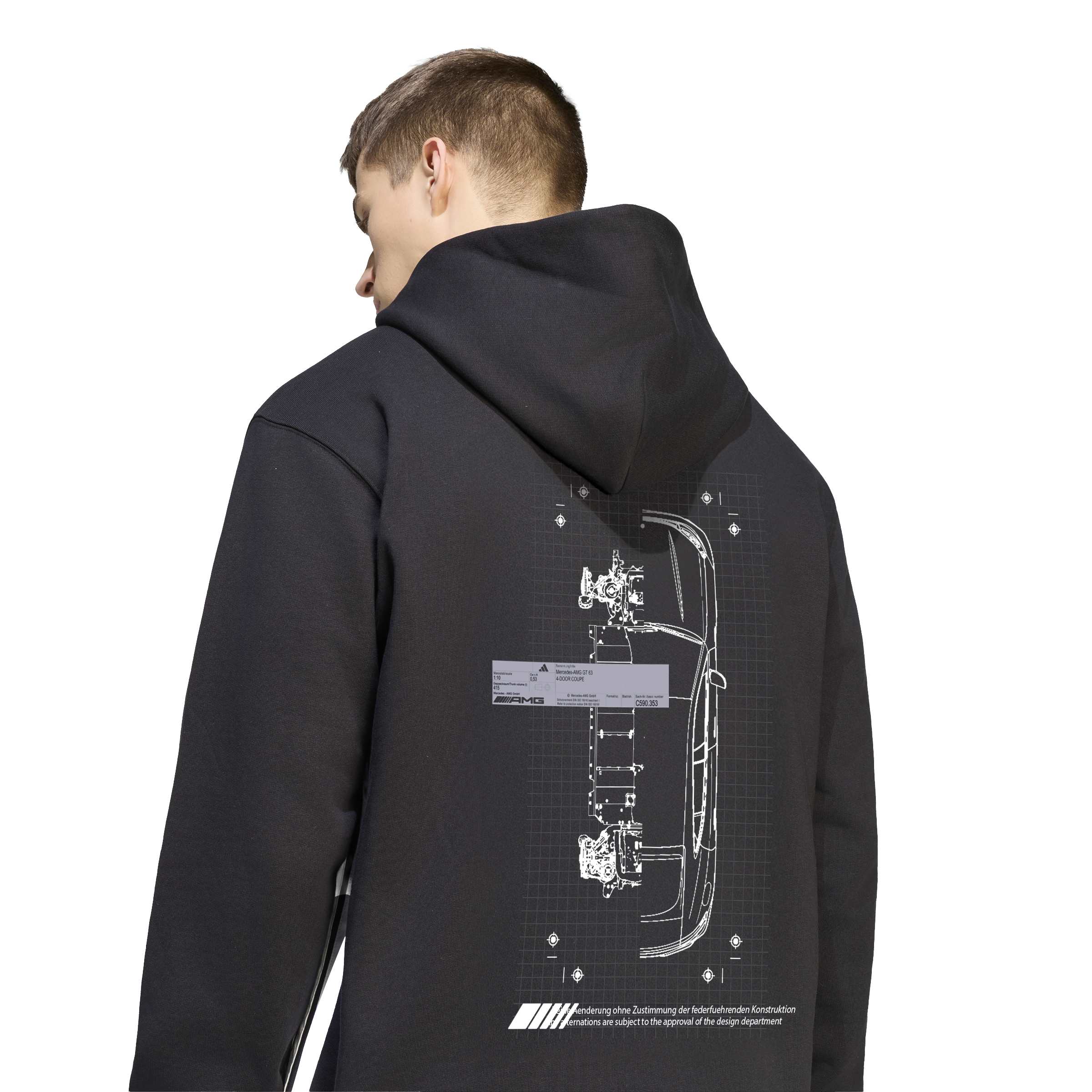 Mercedes - AMG Petronas F1 "AMG" Hoodie - Black Hoodies Mercedes AMG Petronas